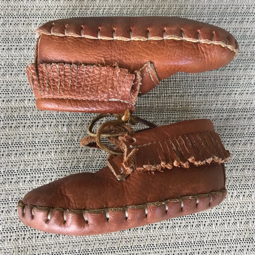 N/A moccasins leather
